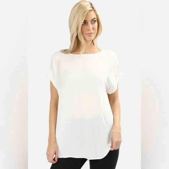 KENNEDY PERFECT TOP NWT Linen - Picture 2 of 5